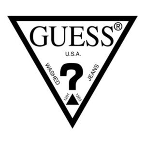 GUESS | S | Leather Croc-Accent Clutch Silver Plaque Baguette Clutch Handbag